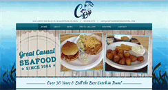 Desktop Screenshot of captainbobsseafoodpa.com